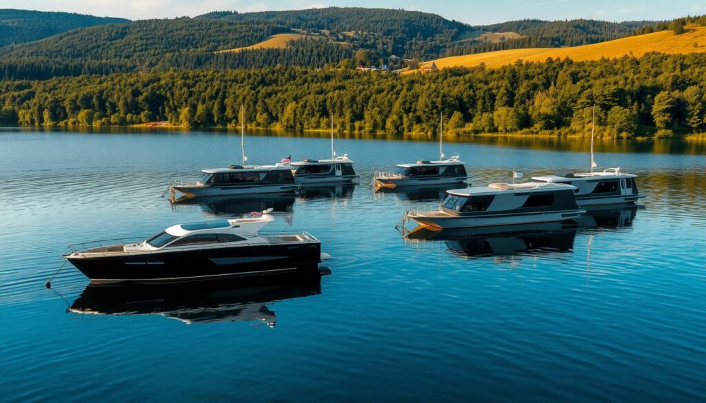 Müritz Hausboot Revier Mecklenburgische Seenplatte