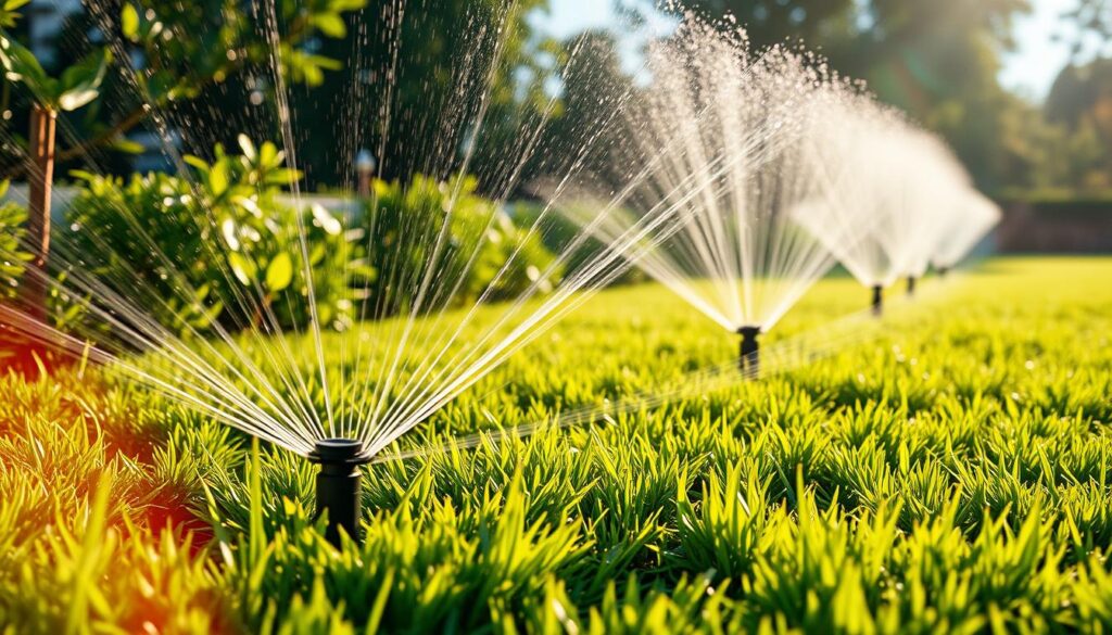 Bewässerungsanlage für den Garten